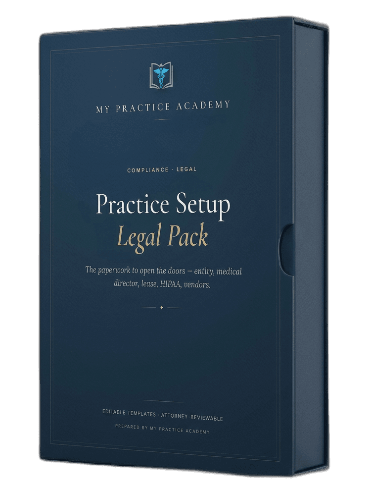 Practice Setup Legal Pack cover